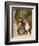 Three Playmates-English School-Framed Giclee Print