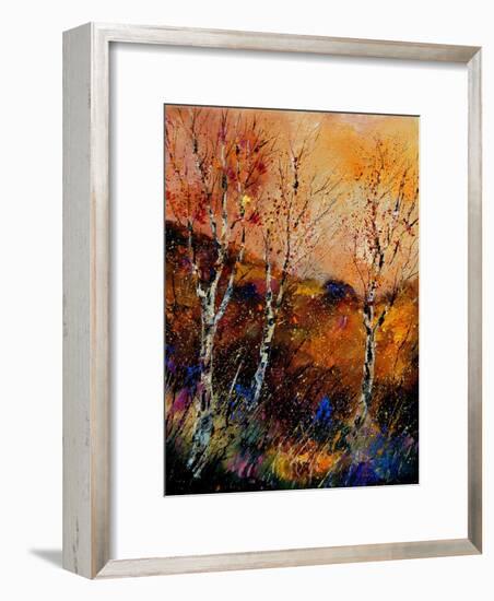 Three Poplars-Pol Ledent-Framed Art Print