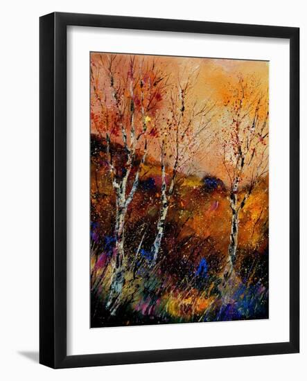 Three Poplars-Pol Ledent-Framed Art Print