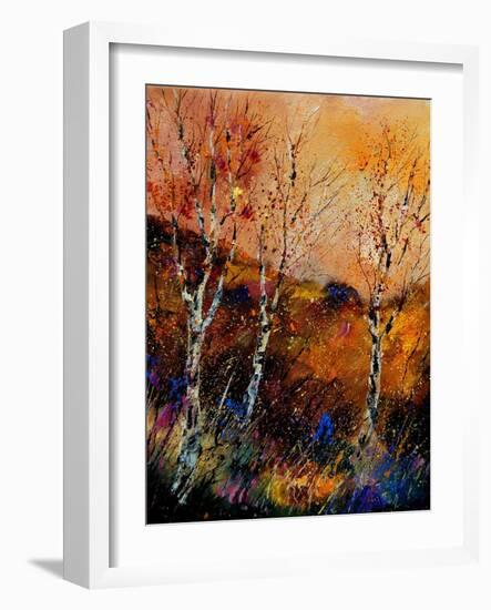 Three Poplars-Pol Ledent-Framed Art Print