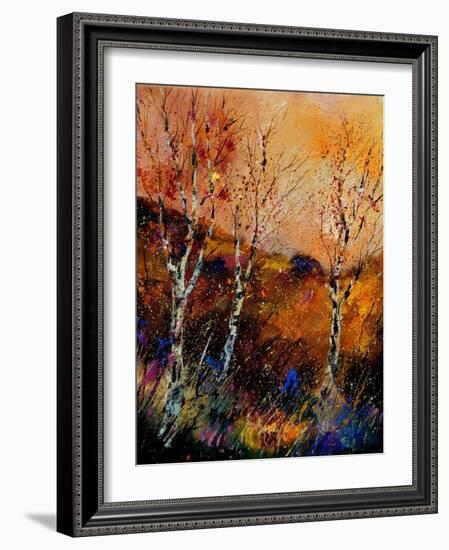 Three Poplars-Pol Ledent-Framed Art Print