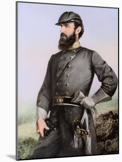 Three Quarter Length Portrait of General Thomas Stonewall Jackson-Stocktrek Images-Mounted Art Print