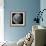 Three Quarter Moon-Stocktrek Images-Framed Photographic Print displayed on a wall