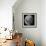 Three Quarter Moon-Stocktrek Images-Framed Photographic Print displayed on a wall