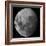 Three Quarter Moon-Stocktrek Images-Framed Photographic Print