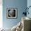 Three Quarter Moon-Stocktrek Images-Framed Photographic Print displayed on a wall