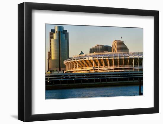 Three Rivers Stadium on Ohio River, Cincinnati, OH-null-Framed Photographic Print