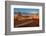 Three Rocks in the Monument Valley.-lucky-photographer-Framed Photographic Print