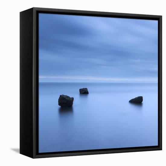 Three Rocks-Doug Chinnery-Framed Premier Image Canvas