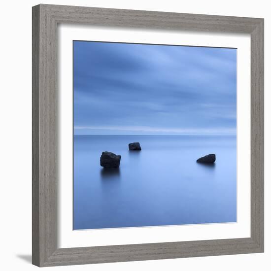 Three Rocks-Doug Chinnery-Framed Photographic Print