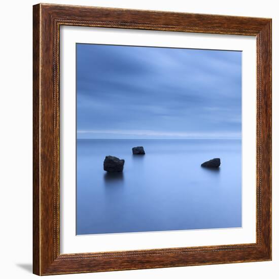 Three Rocks-Doug Chinnery-Framed Photographic Print