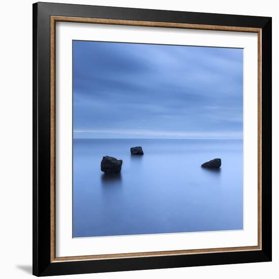 Three Rocks-Doug Chinnery-Framed Photographic Print