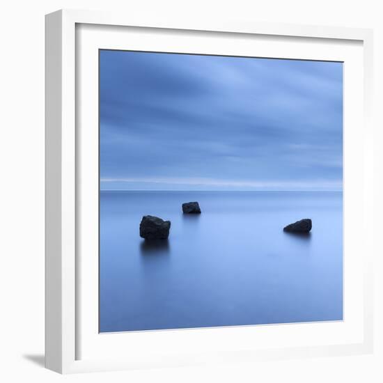 Three Rocks-Doug Chinnery-Framed Photographic Print