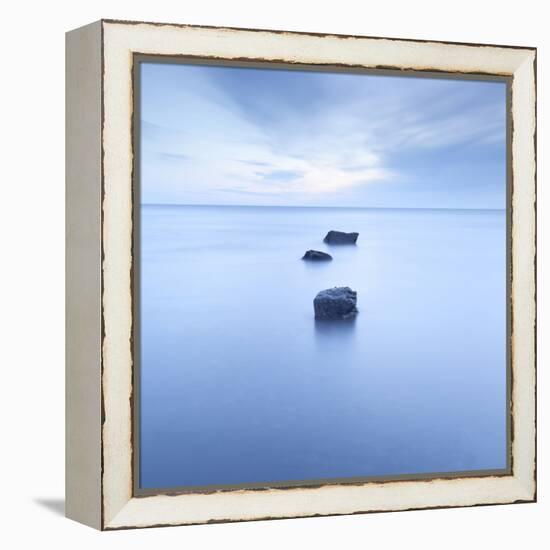 Three Rocks-Doug Chinnery-Framed Premier Image Canvas