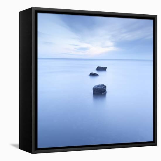 Three Rocks-Doug Chinnery-Framed Premier Image Canvas