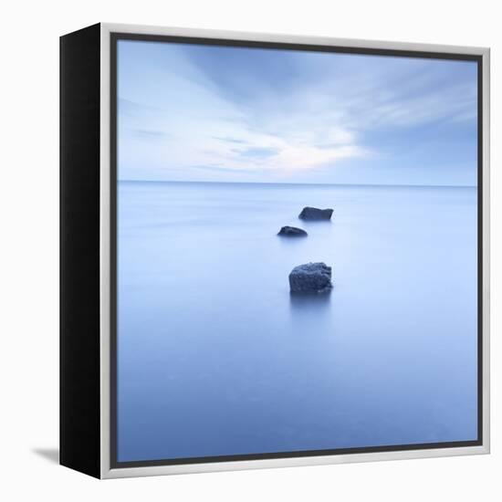 Three Rocks-Doug Chinnery-Framed Premier Image Canvas