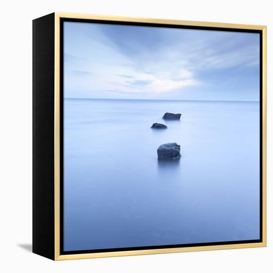 Three Rocks-Doug Chinnery-Framed Premier Image Canvas