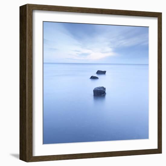 Three Rocks-Doug Chinnery-Framed Photographic Print