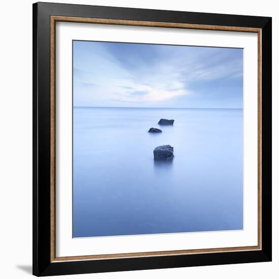 Three Rocks-Doug Chinnery-Framed Photographic Print