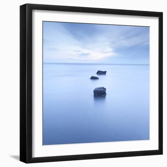 Three Rocks-Doug Chinnery-Framed Photographic Print