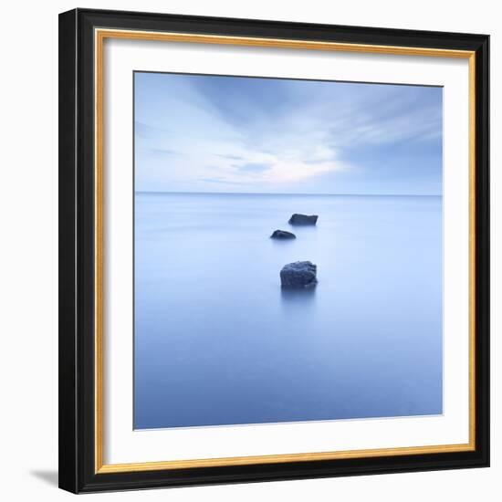 Three Rocks-Doug Chinnery-Framed Photographic Print