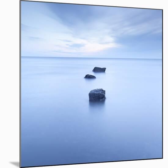 Three Rocks-Doug Chinnery-Mounted Giclee Print