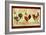 Three Roosters-Viv Eisner-Framed Art Print