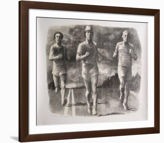 Three Runners-Ann Lyman Powers-Framed Collectable Print