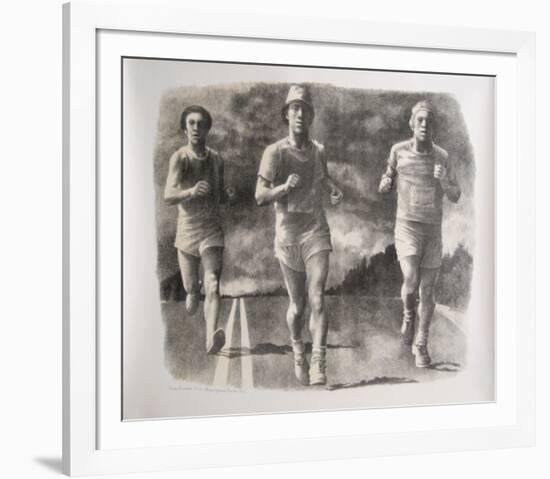 Three Runners-Ann Lyman Powers-Framed Collectable Print