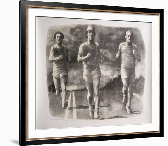 Three Runners-Ann Lyman Powers-Framed Collectable Print