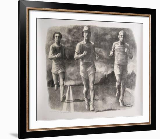 Three Runners-Ann Lyman Powers-Framed Collectable Print