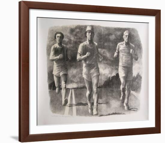 Three Runners-Ann Lyman Powers-Framed Collectable Print