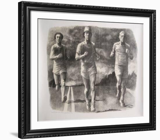 Three Runners-Ann Lyman Powers-Framed Collectable Print