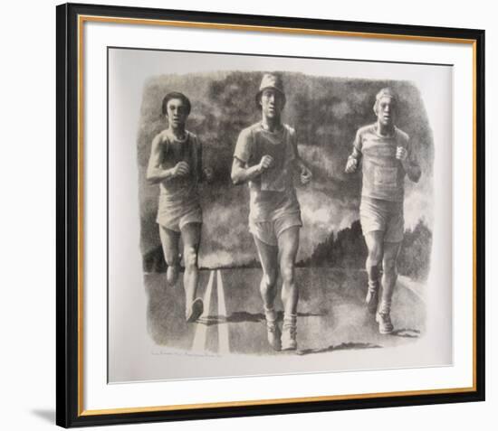 Three Runners-Ann Lyman Powers-Framed Collectable Print