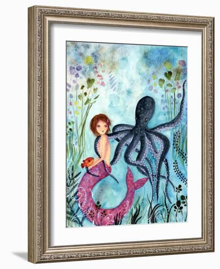 Three's a Crowd-Wyanne-Framed Giclee Print