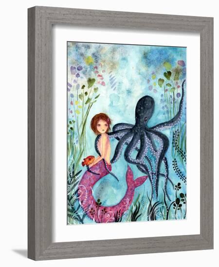 Three's a Crowd-Wyanne-Framed Giclee Print