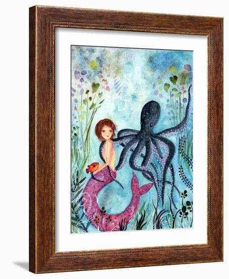 Three's a Crowd-Wyanne-Framed Giclee Print