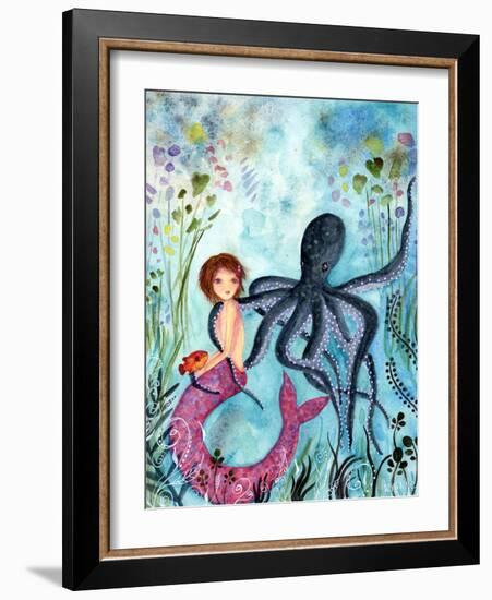 Three's a Crowd-Wyanne-Framed Giclee Print