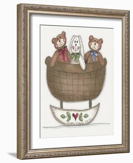 Three’s a Crowd-Debbie McMaster-Framed Giclee Print