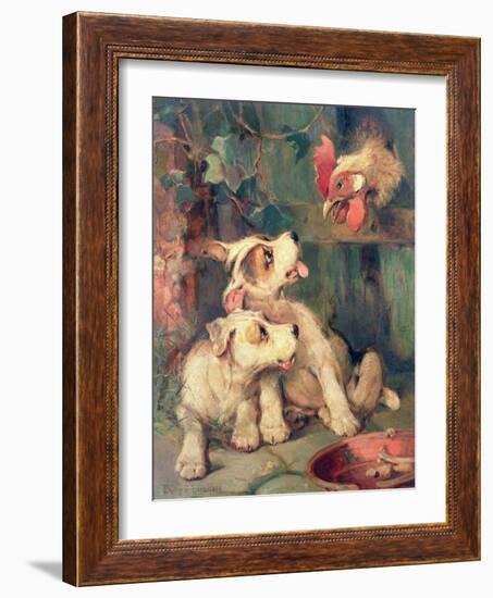 Three's a Crowd-Philip Eustace Stretton-Framed Giclee Print