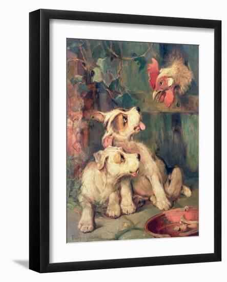 Three's a Crowd-Philip Eustace Stretton-Framed Giclee Print