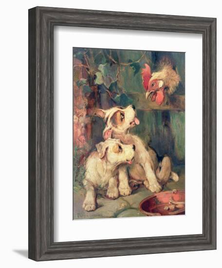 Three's a Crowd-Philip Eustace Stretton-Framed Giclee Print