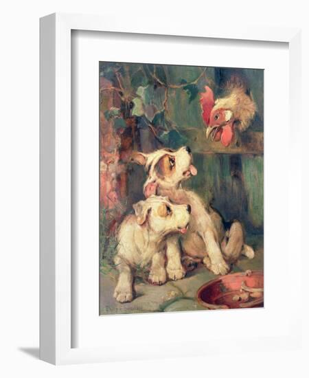 Three's a Crowd-Philip Eustace Stretton-Framed Giclee Print