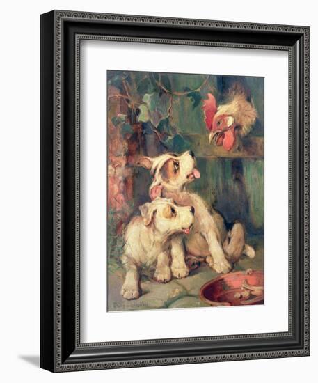 Three's a Crowd-Philip Eustace Stretton-Framed Giclee Print