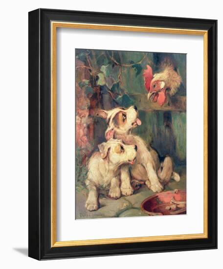 Three's a Crowd-Philip Eustace Stretton-Framed Giclee Print