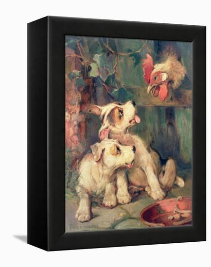 Three's a Crowd-Philip Eustace Stretton-Framed Premier Image Canvas