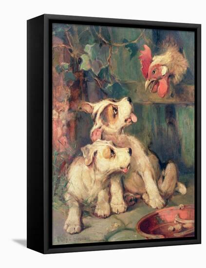 Three's a Crowd-Philip Eustace Stretton-Framed Premier Image Canvas