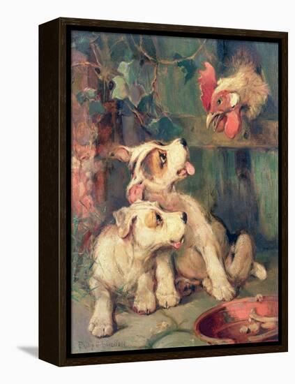 Three's a Crowd-Philip Eustace Stretton-Framed Premier Image Canvas