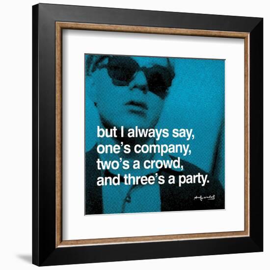 Three's a Party-null-Framed Giclee Print