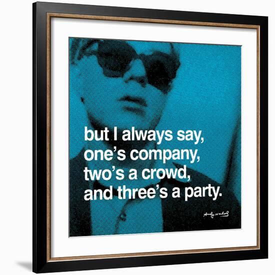 Three's a Party-null-Framed Giclee Print